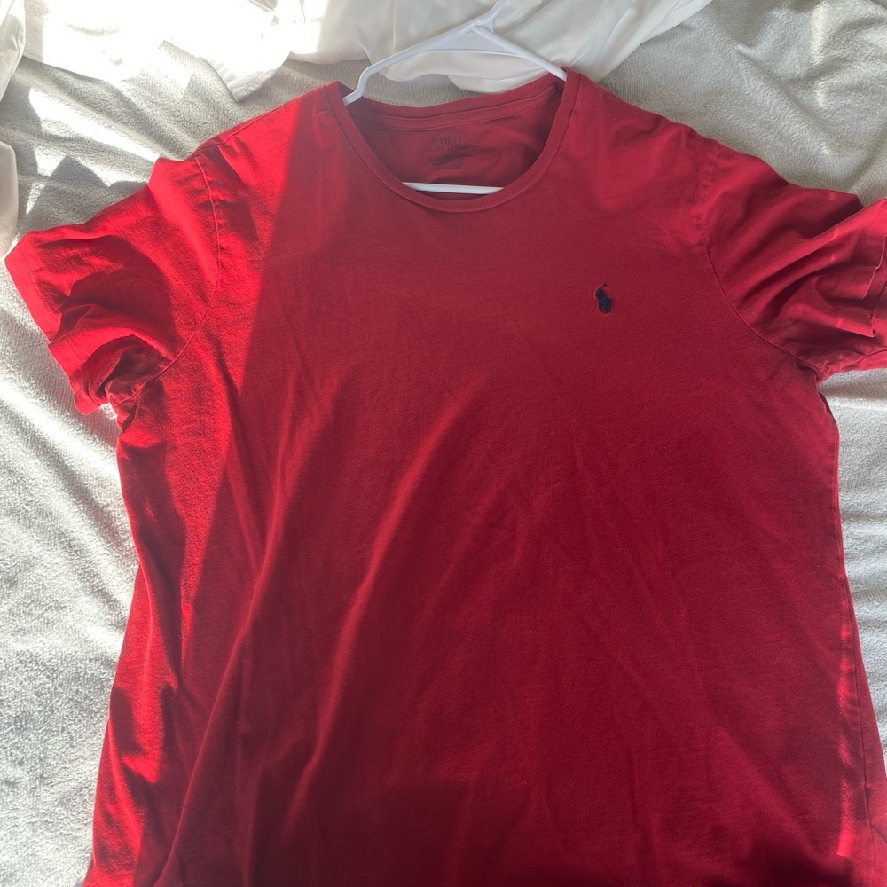 Polo Ralph Lauren Red Short Sleeve Tee